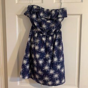 Lilly Pulitzer Size M blue fireworks dress